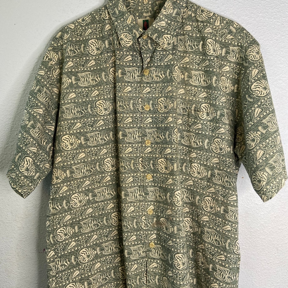 Tori Richards Men's Short Sleeve Aloha Shirt (XL)